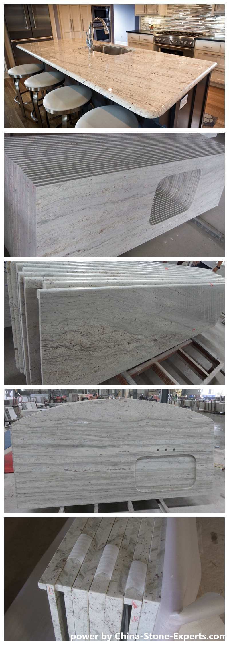 river white granite countertops