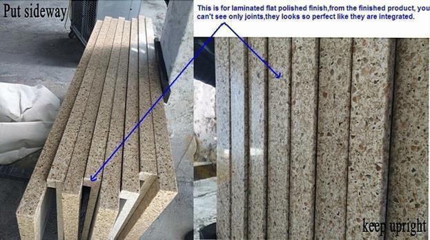 Laminated polished edges Laminated polished edges