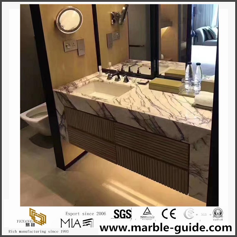 Liac Marble Bathroom Vanity top Projects 