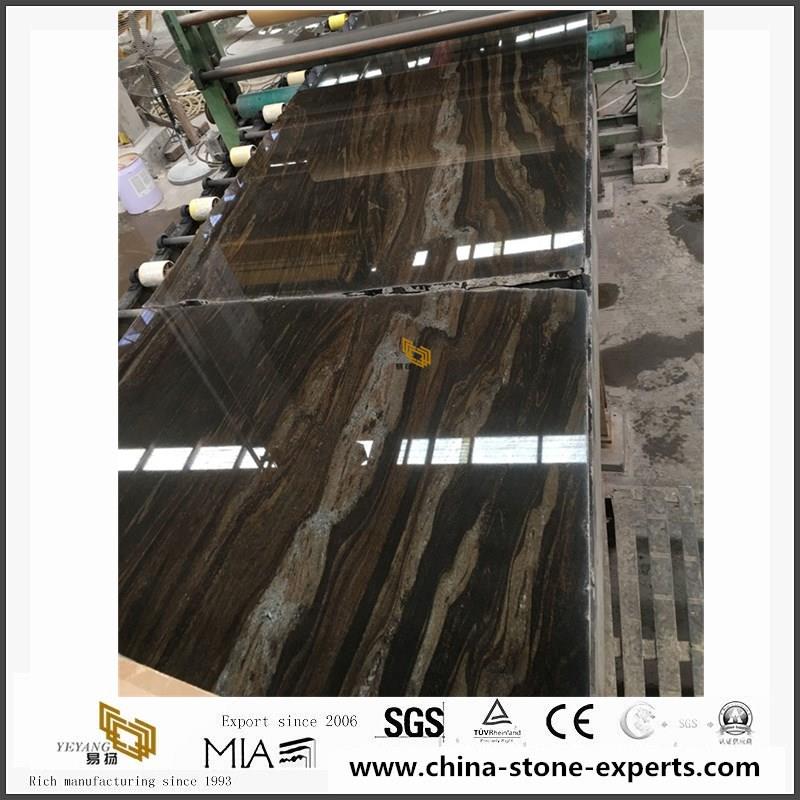 Fantasy Brown Granite Slabs good for countertop project selection