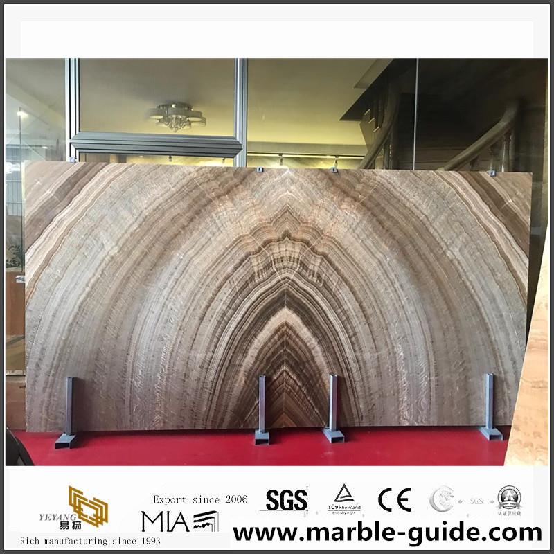 Wooden Onyx Slabs for Interior Wall Design 1