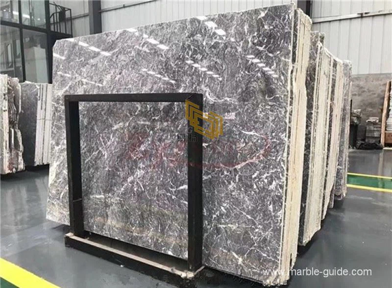 St Laurent Gray Marble slab 02