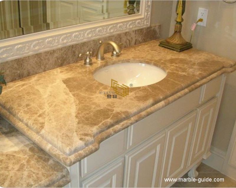 Light Emperador Marble bathroom vanity top product-1-1
