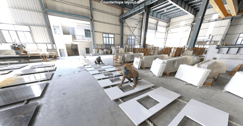 Countertops layout Countertops layout