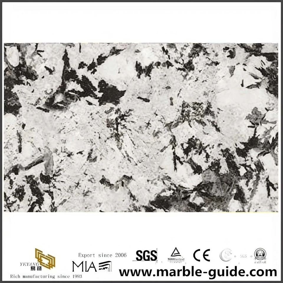 Snow Fox Marble Slab
