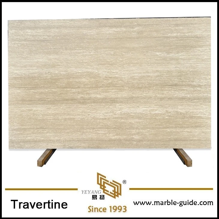 Classic Travertino Romano Chiaro Slabs