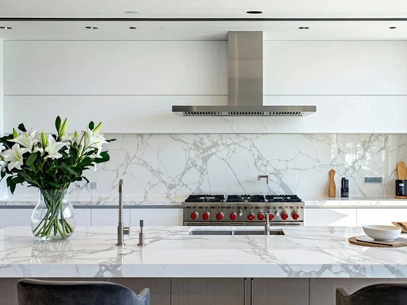 white-quartz-countertops-in-modern-kitchen white-quartz-countertops-in-modern-kitchen