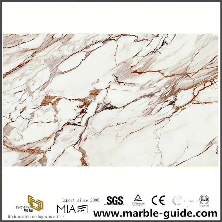 Calacatta Red Marble Slabs