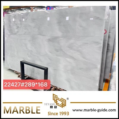 Snow White Marble For Villa Background Decorate