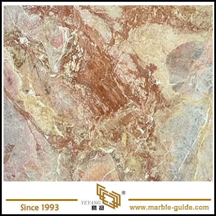 Pink Smoke Luxury Stone Slab For Wholesale
