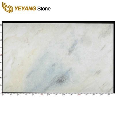 Blue Sky Jasper Luxury Stone Cream Marble Slabs For Hotel Bathroom Vanity