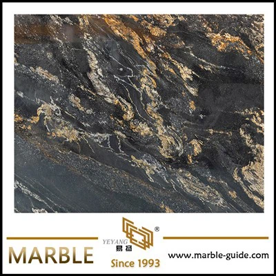 Cosmic Gold Luxury Marble Slab