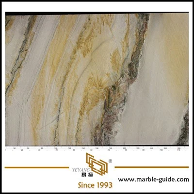 Luxury Stone Rainbow Impression Marble For Mansions