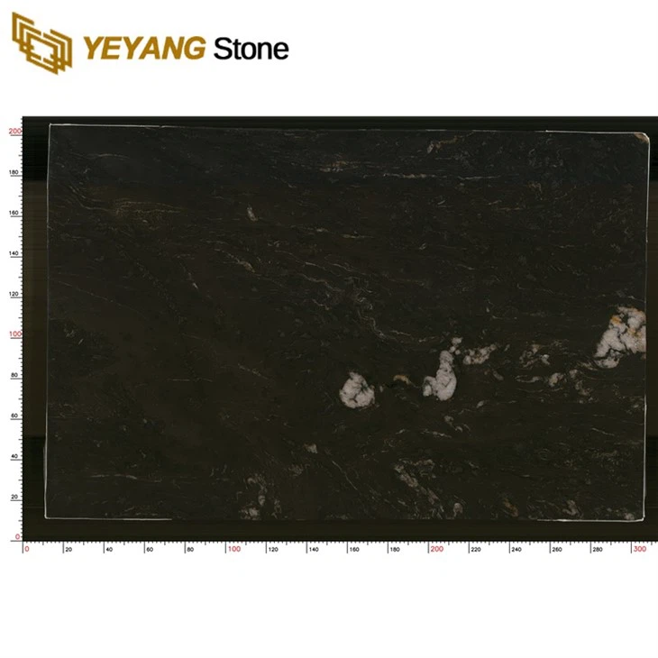 Titanium Luxury Black Marble Slabs 18mm