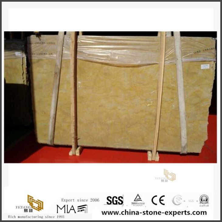 Spanish Gold Yellow Marble Stone for Hotel Kitchen Wall from Building Decoration Suppliers
