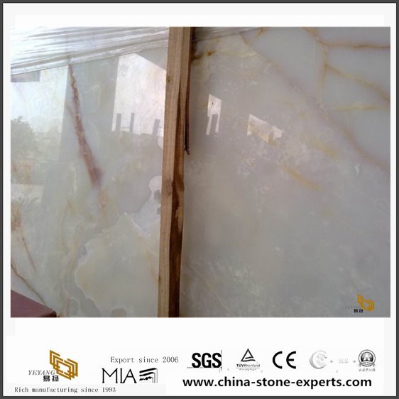 Quality China White Jade Marble Slab for Wall Decoration