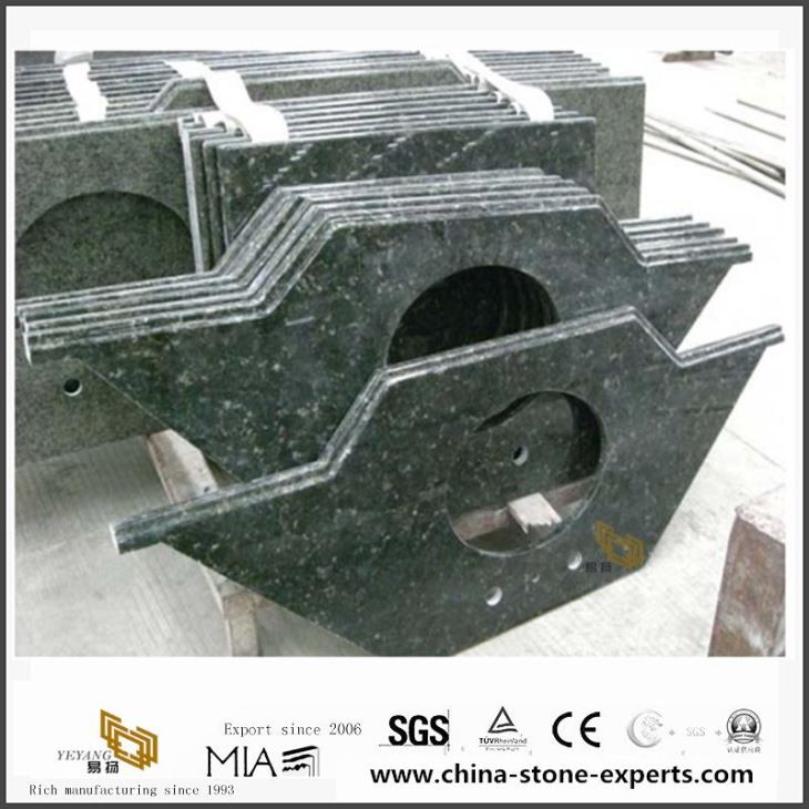 DIY Inexpensive Butterfly Green Granite Vanity Tops for Bathroom New Options