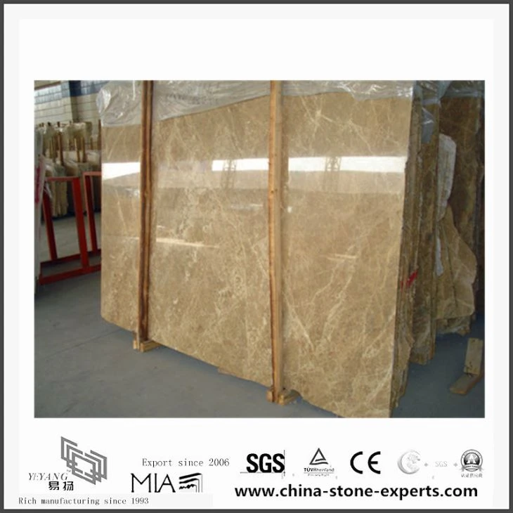 Light Emperador Marble Tile for New Hotel Bathroom Design
