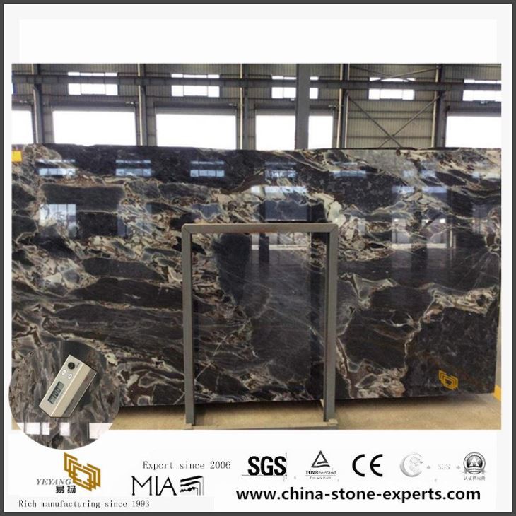 New Lava Ocean Polished Marble Slabs