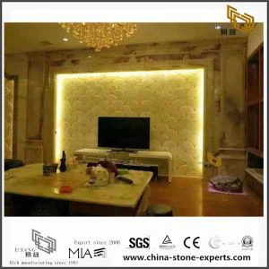 Luxury Nature ONYX Wall Marble Background for Hall Design