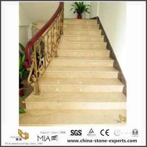Rectangle Yellow Marble Stone Stairs for Floor Step from Staircase Manufacturers