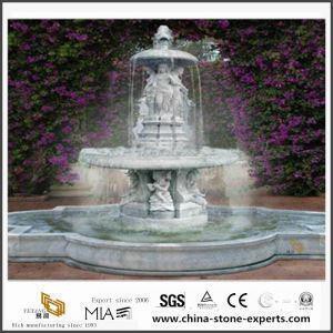 Classical Marble Carved Water Garden Fountain for Outdoor Decoration