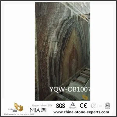 Wholesale Black Fossil ONYX Marble Stone Slab from Jade Suppliers