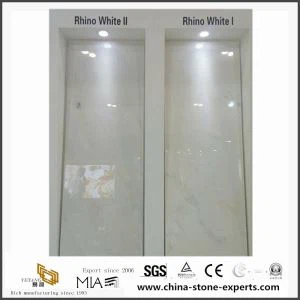 Rhino White Marble for Sculpture Design with Quality Block