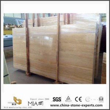 Tethys Marble for Bathroom Background Tiles with Beige Color Textured