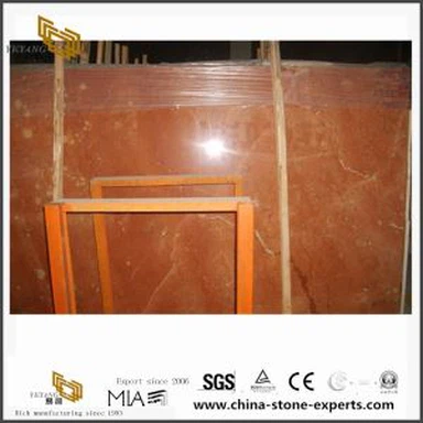 Polish Rojo Coralito Red Marble for Kitchen Flooring Tile and Background
