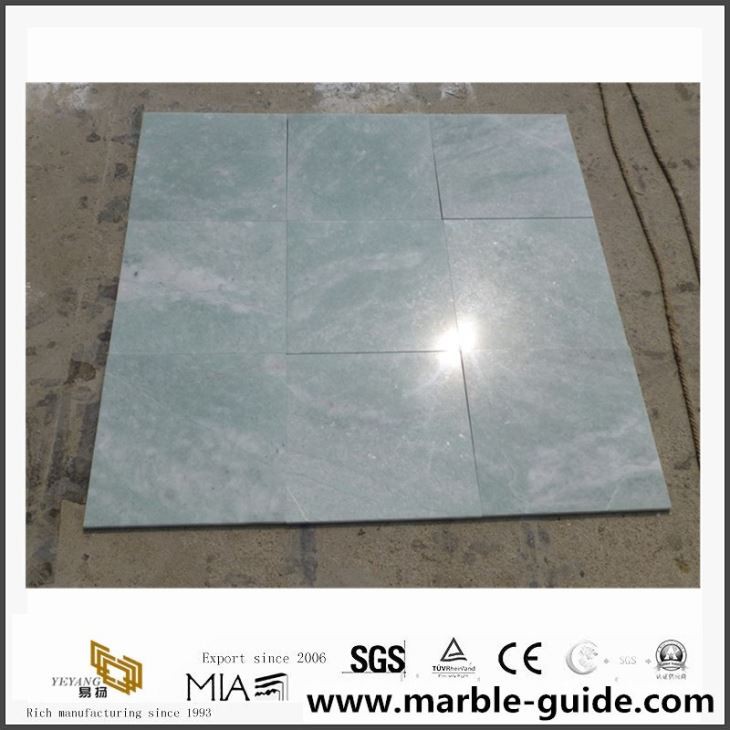 China Nature Stone Pearl Green Marble Floor Tile
