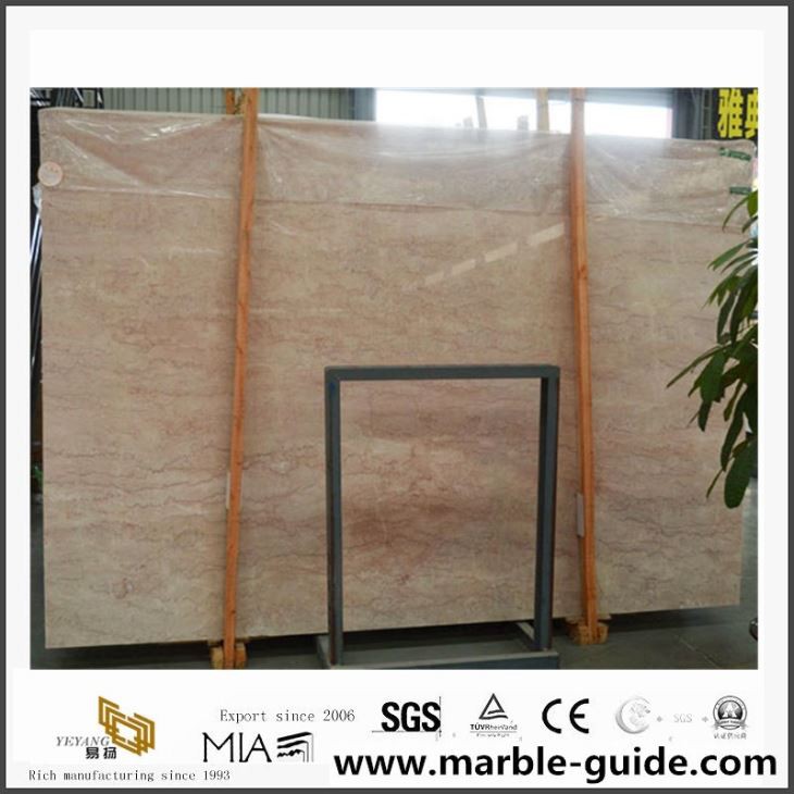 China Pink Rose Marble Slab for Countertop & Vanity Top, Building Materials