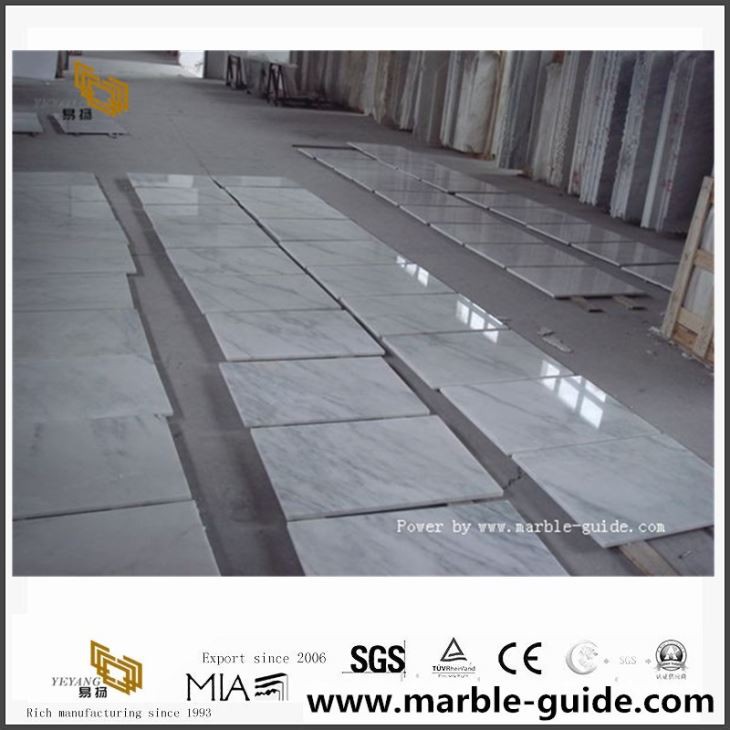 Eastern white marble bathroom tiles