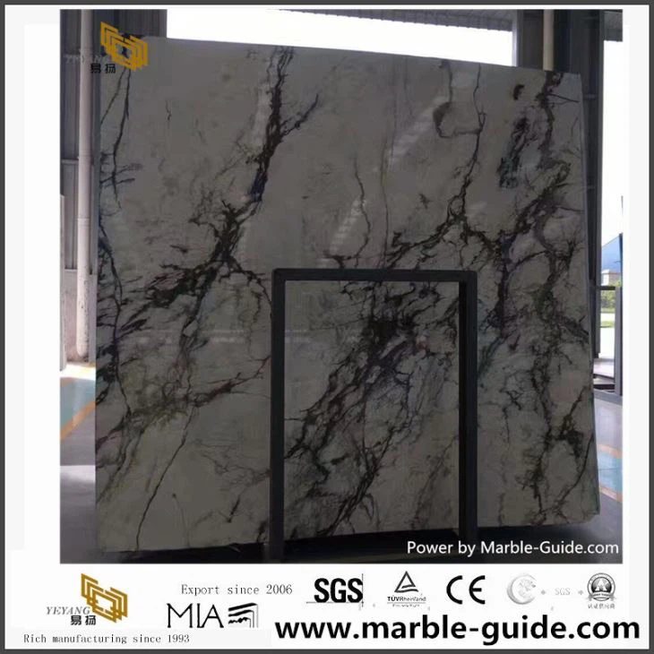 New China Orchid Onyx White Marble Slabs for Bathroom Background Wall Design