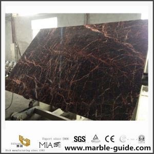 China Building Material Cuckoo Red Black Marble with Low Price