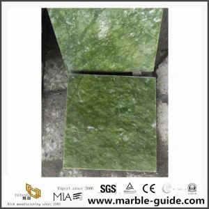 China Dandon Green Marble Bathroom Floor and Wall Tiles