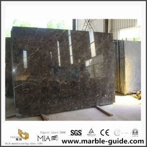 China Dark Emperador Marble Bathroom Tiles for Wall and Floor