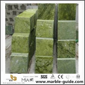 China Factory Price Ming Green Marble Slab Cut To Sizes ,Flooring Tiles and Wall Claddings for Building Projects