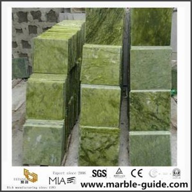 China Factory Price Ming Green Marble Slab Cut To Sizes ,Flooring Tiles and Wall Claddings for Building Projects