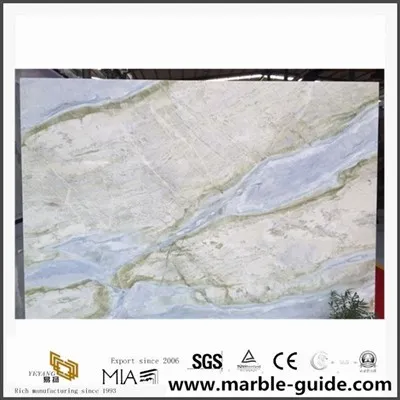 China Green Seawave Marble Slabs Decoration Material for Project