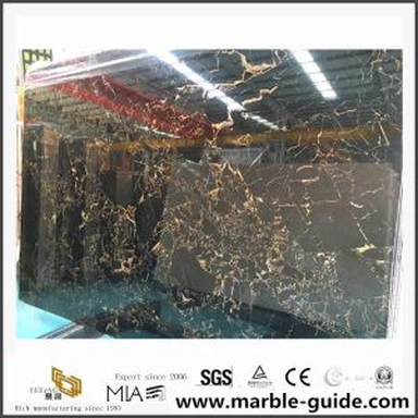 China Portoro Gold Marble Slabs with Factory Price