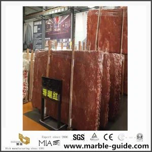 China Rosso Alicante Red Marble for Interior Wall and Floor Applications