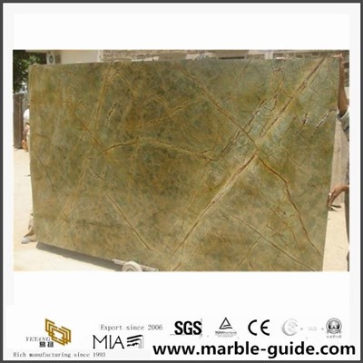 Hot Sale Rain forest Green Marble for Tiles and Building Materials