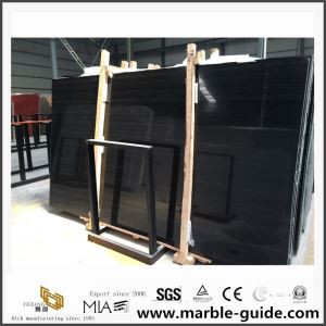 Hot Sell China Black Wooden Marble Slabs for Wall Tiles
