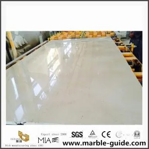 Natural Galala Beige Marble Slab for for Bathroom Floor Tile