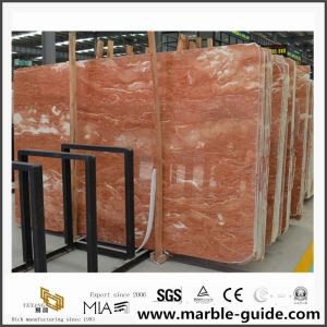 Natural Orange Peel Red Marble Slab Cut To Size for Floor Covering and Wall Cladding