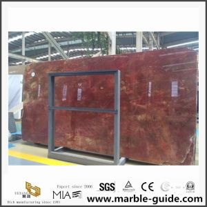 Natural Ruby Marble Building Material for Hotel Interior Decoration