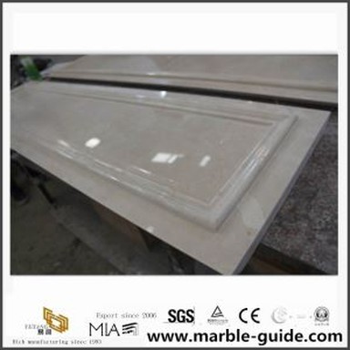 Natural Stone Cream Marfil Beige Marble Border Tiles Designs