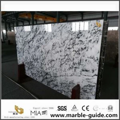 New Silver Fox Fantasy Grey Marble Slab for Bathroom Floor Tile Or Background Or Coffee Table