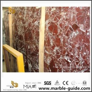 Red Rosso Lepanto Marble Slabs for Bathroom Floor Tiles From Quarry Direct
